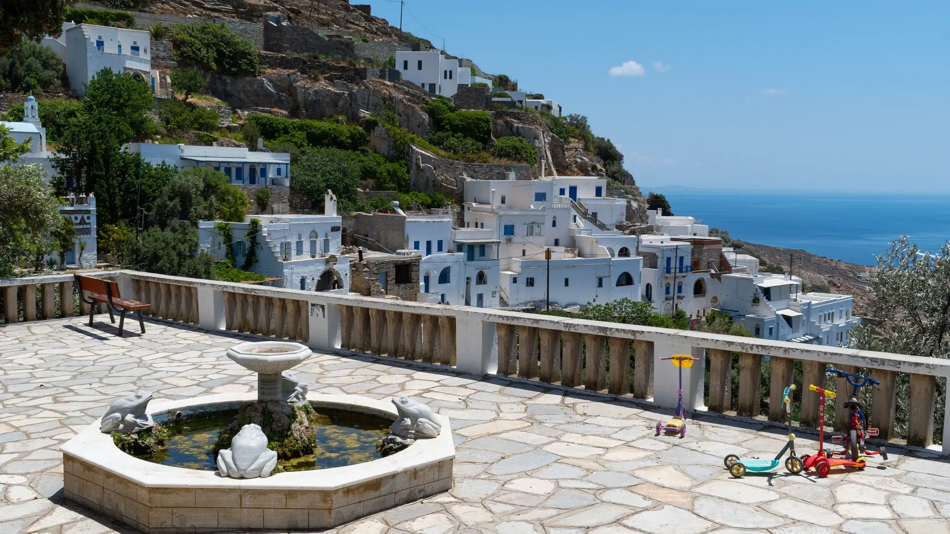 Kardiani: The verdant village of Tinos with the enchanting view