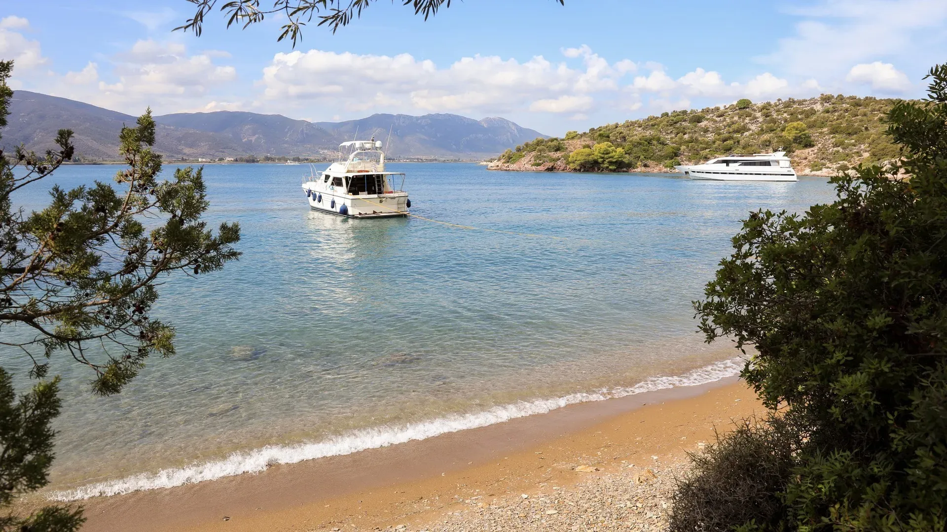 Poros: A dip in the romantic Love Bay