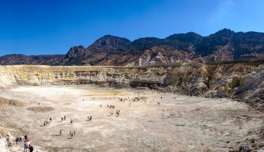 Nisyros: Walking among the volcano's craters