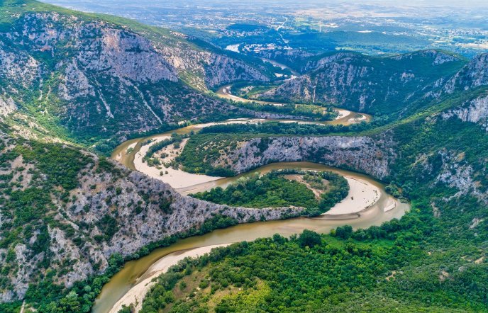 Nestos Gorge: When nature paints