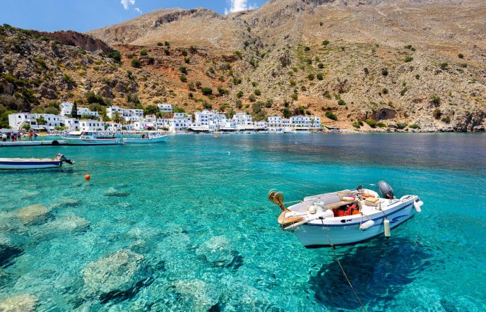 Λουτρό Χανίων: Καρτ ποστάλ από τη νότια Κρήτη
