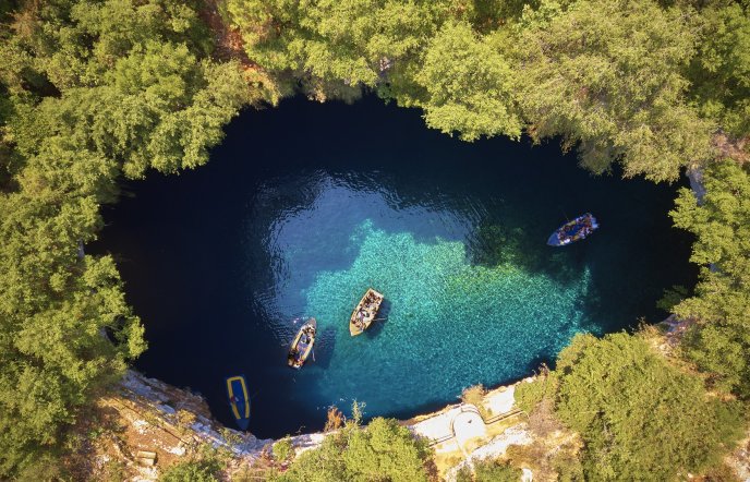Melissani Lake Cave: When nature works wonders